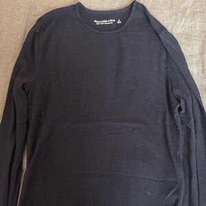Abercrombie & Fitch women’s Black Long Sleeve Shirt